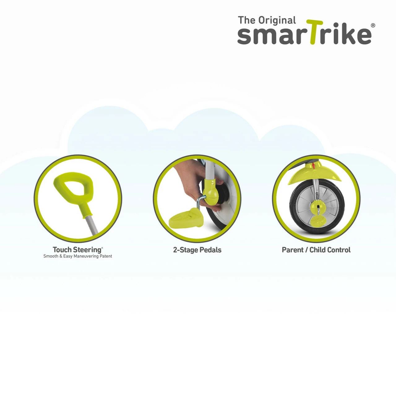 Smartrike 3 In 1 Tricycle Carnival Green - Image 3