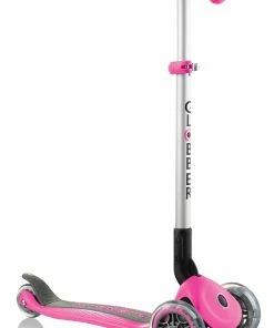 Globber Primo Foldable Scooter Deep 3-Wheel | Deep Pink