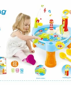 Fishing Game - Rotate Angling Set With Light And Music