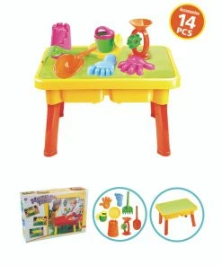 Beach Sand And Water Table - Multiplay With 9Pcs