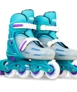 Crazy Skates 148 Adjustable Inline Teal Small