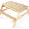 Plum Wooden Sand And Picnic Table