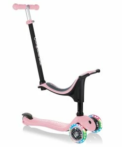 Globber Go Up Sporty Lights Pastel Pink