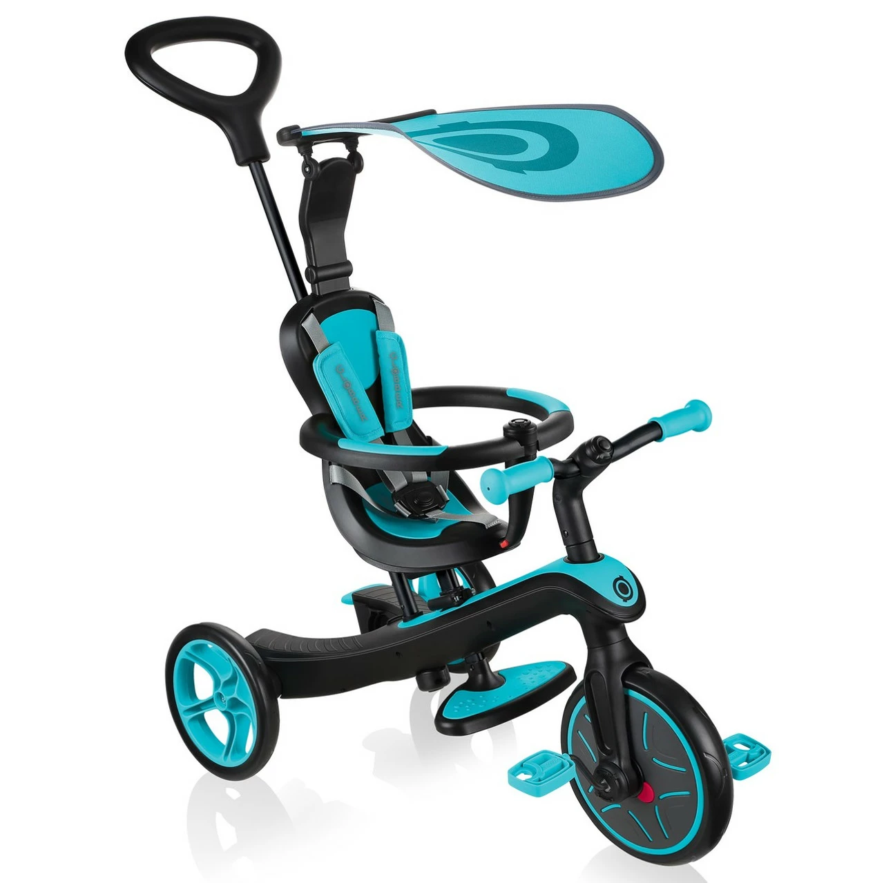 Globber Explorer Trike 4 In 1 - Teal