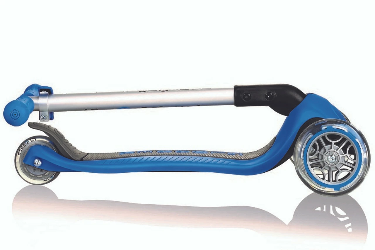 Globber Primo Foldable Scooter Deep 3-Wheel | Navy - Image 4