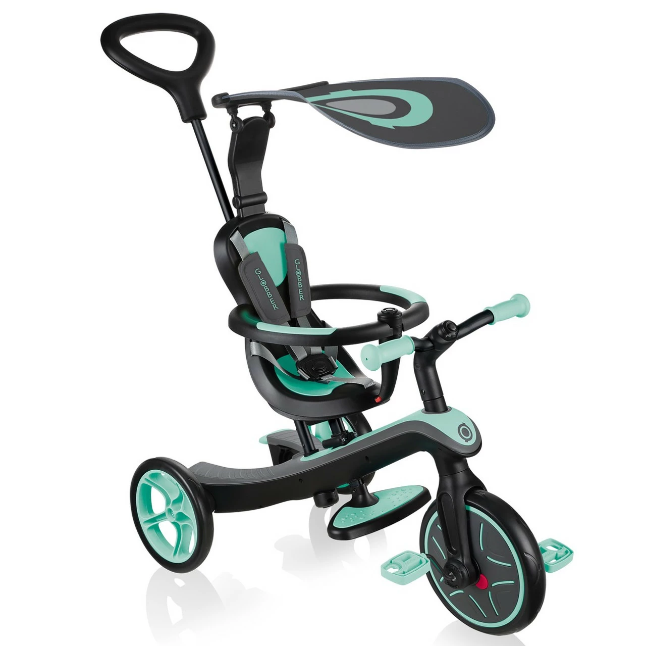 Globber Explorer Trike 4 In 1 - Mint