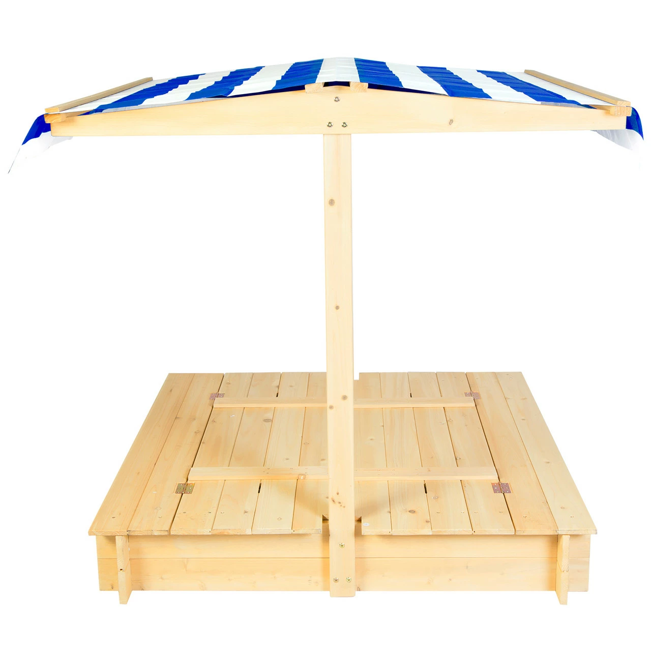 Lifespan Kids Skipper 2 Sandpit With Blue & White Canopy - Image 5