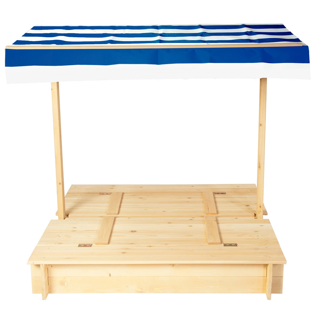 Lifespan Kids Skipper 2 Sandpit With Blue & White Canopy - Image 6