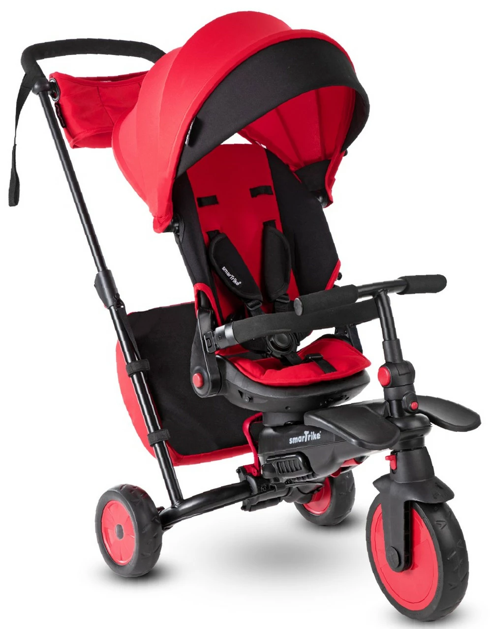 Smartrike STR7J Red - Folding Baby Tricycle 7 In 1 - Image 9