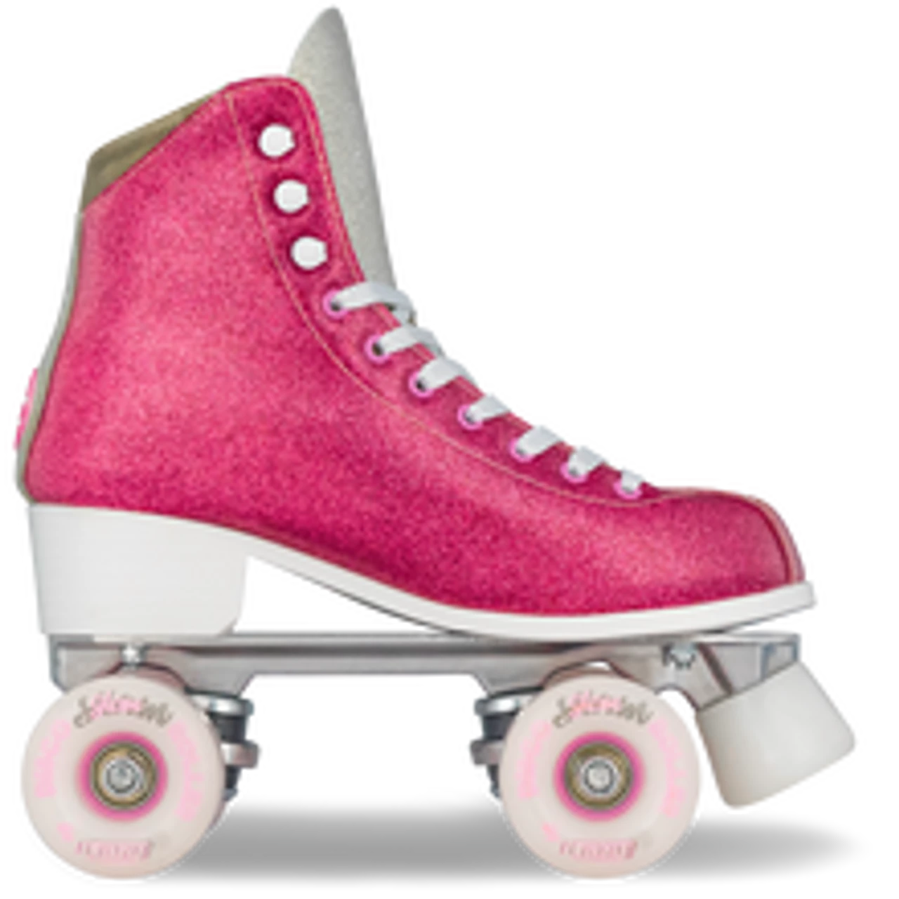 Crazy Skates Disco Glam Rollerskates Pink Glitter 31-34 - Image 7